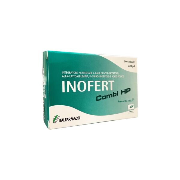 italfarmaco linea benessere donna inofert combi hp integratore 20 capsule softg.