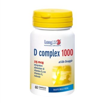 longlife linea vitamine e minerali d complex 1000 integratore 60 compresse