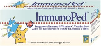 pediatrica linea prima infanzia immunoped integratore 14 flaconcini 10 ml