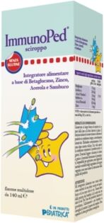 pediatrica linea prima infanzia immunoped sciroppo integratore 140 ml