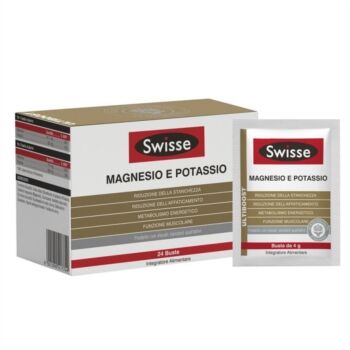 swisse linea benessere ed energia magnesio e potassio integratore 24 bustine