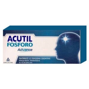 Acutil Fosforo Linea Advance Integratore Alimentare 10 Flaconcini