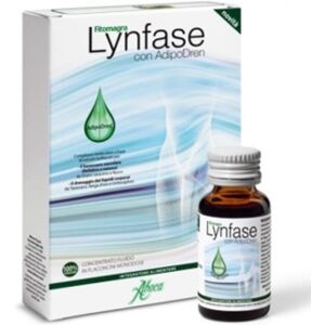 Aboca Linea Drenante Lynfase Fitomagra 12 Fiale In Vetro Da 15 G