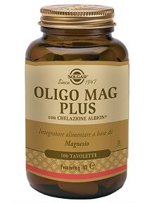 Solgar Linea Benessere Oligo Mag Plus Integratore 100 Tavolette.