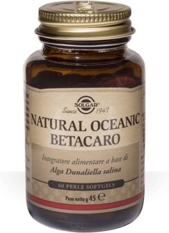 Solgar Linea Benessere della Pelle Natural Oceanic Betacaro 60 Perle Softgel