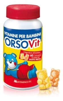 Montefarmaco Linea Bimbo Vitamine e Minerali Orsovit 60 pezzi