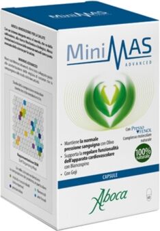 Aboca Linea Pressione Sanguigna Minimas Advanced Integratore 60 Capsule