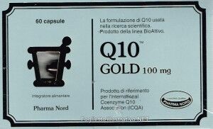 Pharma Nord Linea Antiossidanti Q10 Gold Integratore 60 Capsule