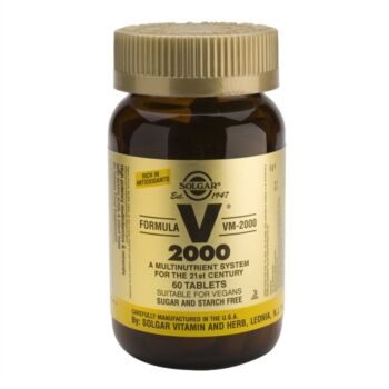 Solgar Linea Vitamine e Minerali Vm 2000 Supplement Integratore 60 Tavolette