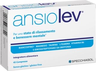 Specchiasol Linea Sonno e Serenità Ansiolev 45 Compresse