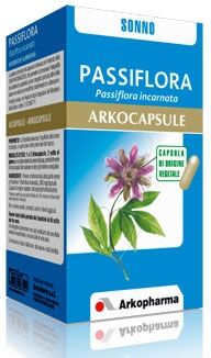 Arkopharma Arkocapsule Linea Sonno e Serenità Passiflora Integratore Alimentare 45 Capsule