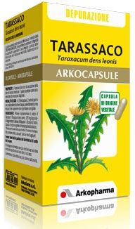 Arkopharma Arkocapsule Linea Benessere e Depurazione Tarassaco Bio Integratore 45 Capsule