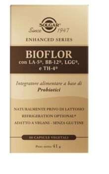 Solgar Linea Benessere dell'intestino Bioflor Integratore 60 capsule vegetali