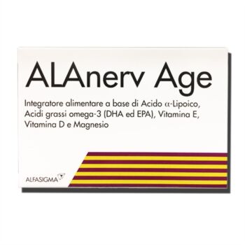 Alfasigma Linea Antiossidanti Alanerv Age Integratore 20 capsule softgel