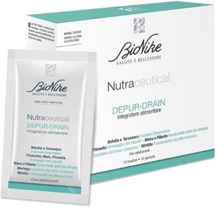 BioNike Linea Nutraceutical Depur-Drain integratore 10 Bustine