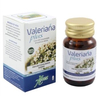 Aboca Linea Sonno e Serenità Valeriana Plus Integratore Flacone 30 Opercoli