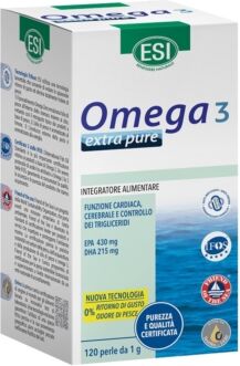 Esi Linea Controllo Colesterolo Trigliceridi Omega 3 Extra Pure 120 Perle