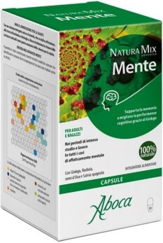 Aboca Naturaterapia Linea Natura Mix Advanced Mente 50 Capsule