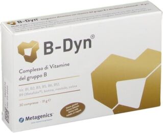 Metagenics Linea Vitamine e minerali B Dyn Integratore 30 Compresse