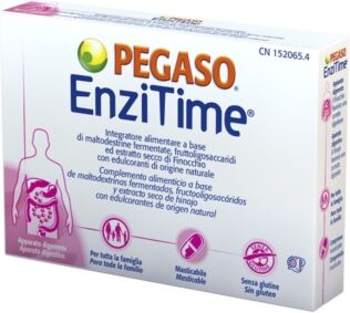 Pegaso Linea Intestino Sano Enzitime Integratore 24 Compresse Masticabili