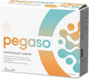 Pegaso Linea Intestino Sano Axidophilus Junior Integratore 14 Bustine