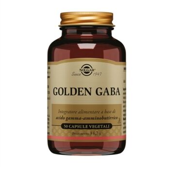 Solgar Linea Benessere Golden Gaba Integratore 50 Capsule Veg.