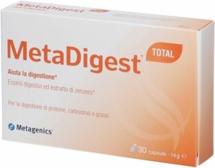 Metagenics Metagenetics Linea Stomaco Sano Metadigest Total Integratore 30 Capsule