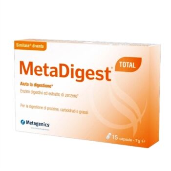 Metagenics Metagenetics Linea Stomaco Sano Metadigest Total Integratore 15 Capsule