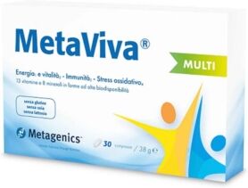 Metagenics Metagenetics Linea Vitamine e Minerali Metaviva Multi Integratore 30 Compresse