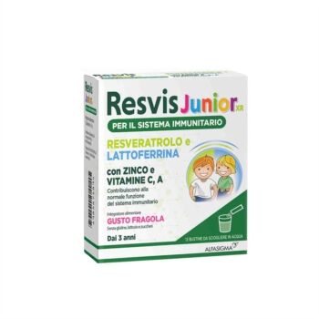 Alfasigma Linea Benessere del Sistema Respiratorio Resvis Junior XR 12 Bustine