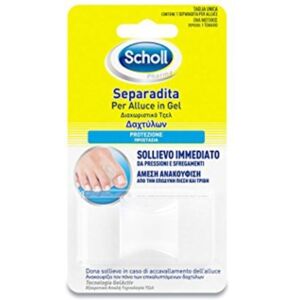 Scholl Linea Benessere del piede Separadita Alluce Gelactiv