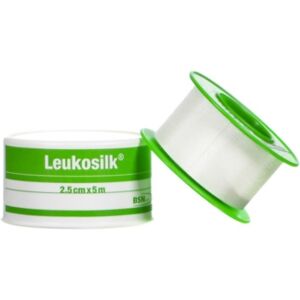 Essity Italia Linea Medicazione Cerotto Leukosilk rocchetto 2,5cm x 5m