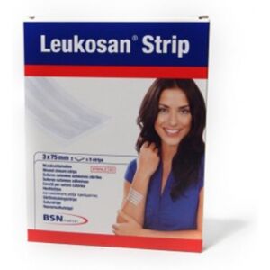 Essity Italia Linea Medicazione Leukosan Strip 3x75 Mm 10 Cerotti