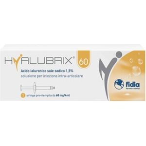 Fidia Farmaceutici Linea Articolazioni Sane Hyalubrix 60 siringa preriemp. 60mg