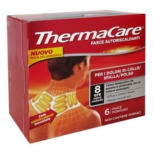 Thermacare Linea Salute e Benessere 6 Fasce Autoriscaldanti Collo Spalla Polso