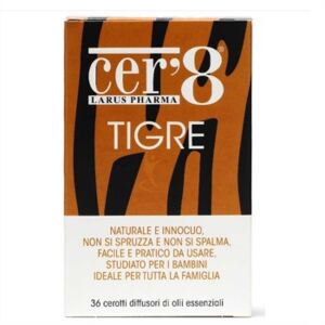 Larus Pharma Cer'8 Tigre 36 Cerotti diffusori di oli essenziali