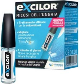 vemedia pharma vemedia linea cura e salute delle unghie excilor soluzione anti-micotica 3,3 ml