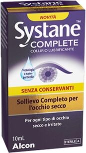 alcon linea salute dell'occhio systane complete collirio lubrificante senz. cons