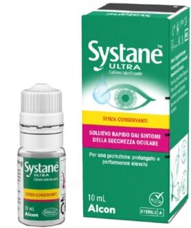 alcon linea salute dell'occhio systane ultra gocce ocular senza conservanti 10ml