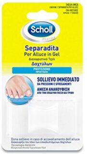 Scholl Linea Benessere del piede Separadita Alluce Gelactiv