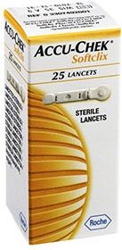 Accu-Chek Linea Controllo Glicemia SoftClix 25 Lancette Pungidito