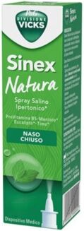 Procter & Gamble Linea naso chiuso Vicks Sinex Natura Spray Ipertonico 20 ml