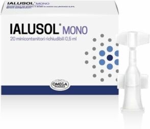 Omega Pharma Linea Benessere Dell'Occhio Ialusol Mono Gocce Oculari 20 Fl.