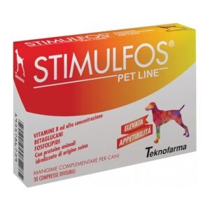 Teknofarma Stimulfos Pet Line Cane Mangime Complementare 30 Compresse