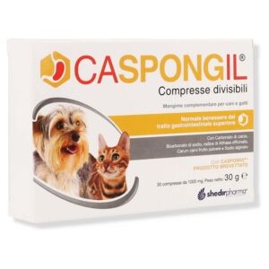 Shedir Pharma Linea Veterinaria Caspongil Mangime Complementare 30 Compresse Div