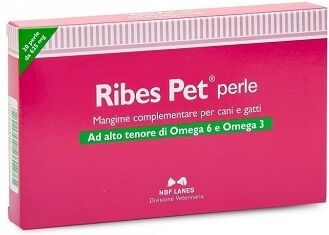 NBF Lanes Linea Veterinaria Ribes Pet Integratore 30 perle