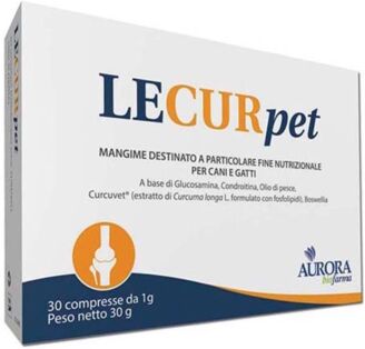 Aurora Biofarma Linea Veterinaria Lecurpet 30 Compresse