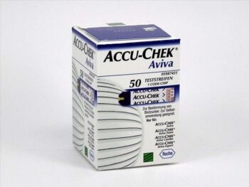 Accu-Chek Linea Controllo Glicemia Aviva 50 Strisce Rilevatrici