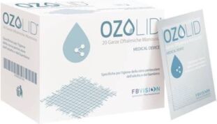 Fb Vision Linea Benessere dell'occhio Ozolid 20 garze oftalmiche in TNT