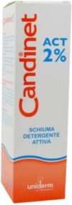 Uniderm Linea Igiene Intima Candinet act 2% Flacone da 150 ml